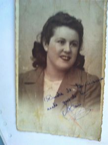 Fotografia antiga: PRECIOSA FOTO DE ESTUDIO DE SEÑORITA, AÑOS 40